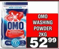 OMO WASHING POWDER 2kg