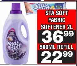 STA-SOFT FABRIC SOFTENER 2ℓ