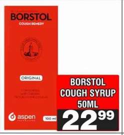 BORSTOL COUGH SYRUP 50ML