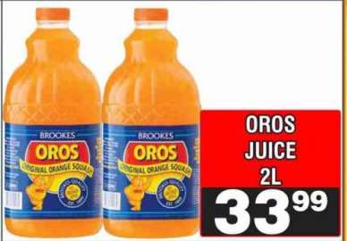 OROS JUICE 2L