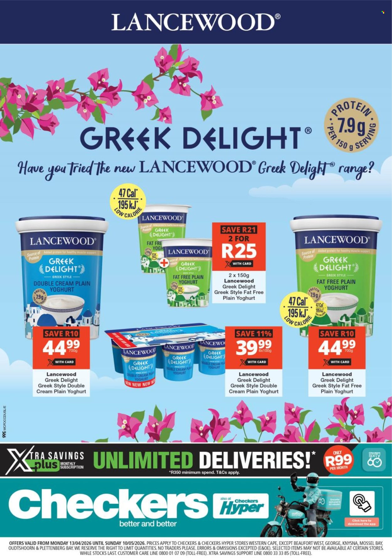 Checkers specials - 12/04/2026 - 10/05/2026. Page 1