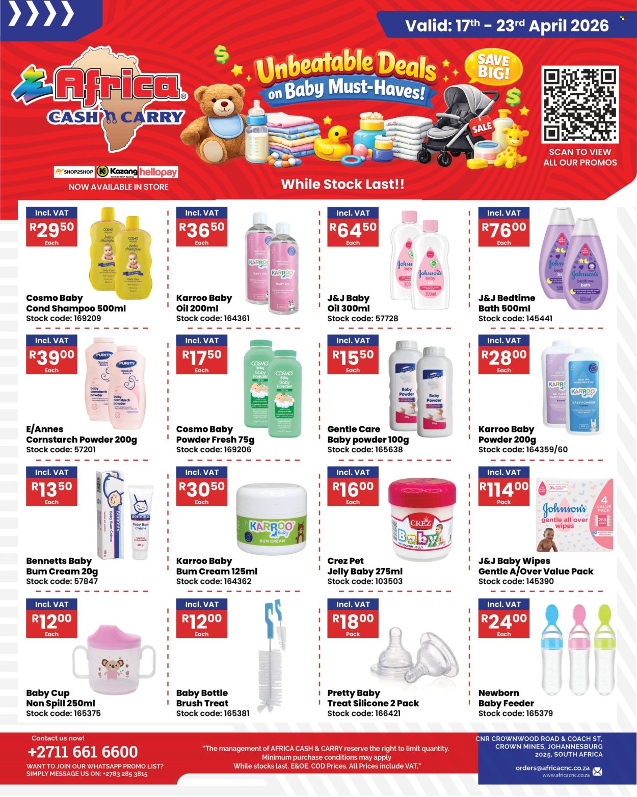 Africa Cash & Carry specials - 17/04/2026 - 23/04/2026. Page 1
