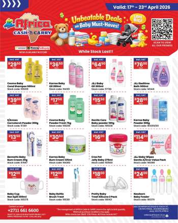 Africa Cash & Carry catalogue  - 17/04/2026 - 23/04/2026.