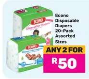 Econo Disposable Diapers