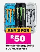 Monster Energy Drink 500 ml Assorted