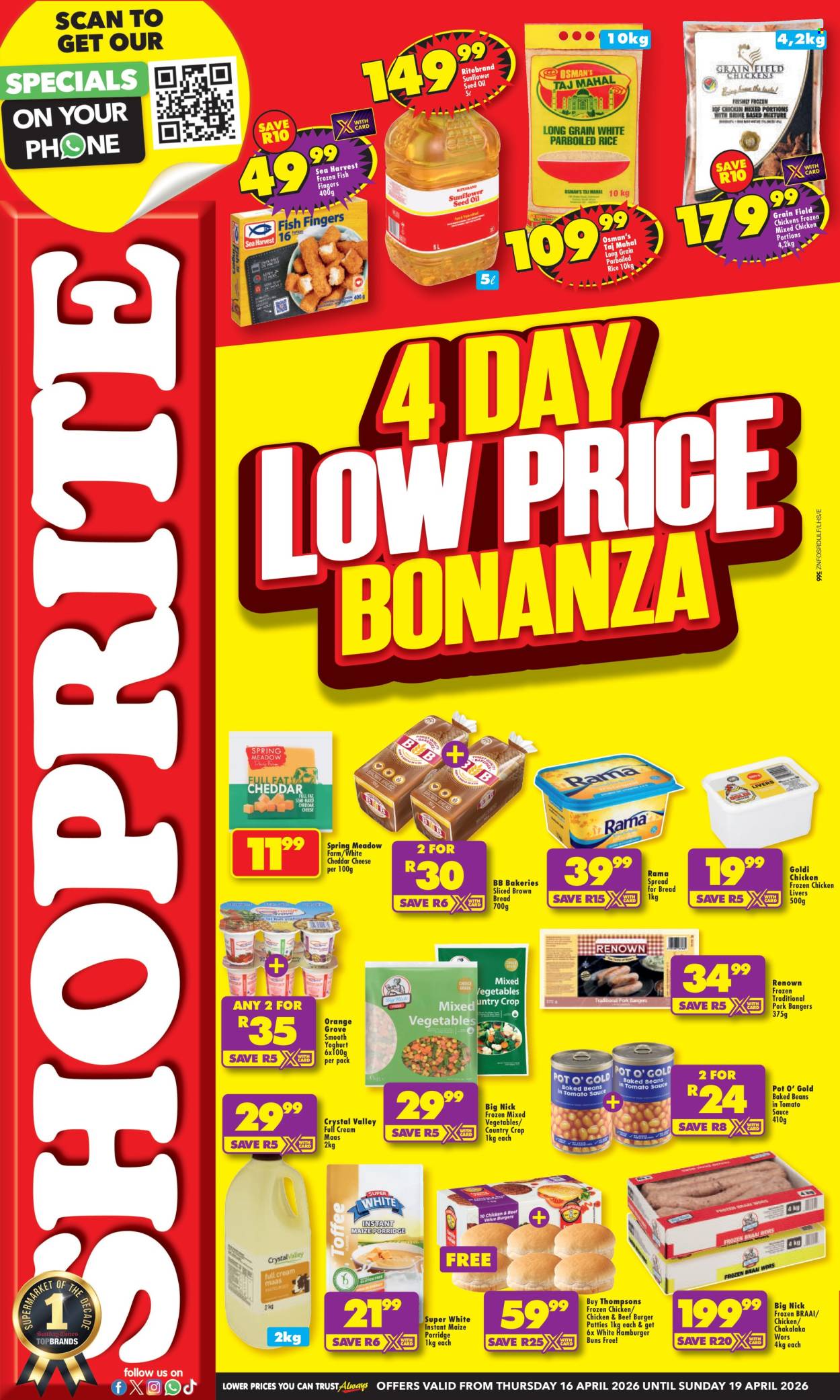 Shoprite specials - 16/04/2026 - 19/04/2026. Page 1