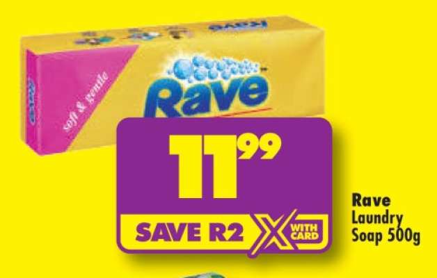 RAVE LAUNDRY SOAP 500g