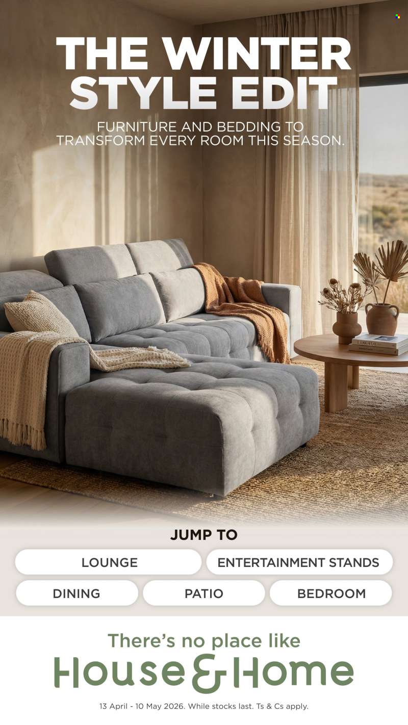 House & Home catalogue  - 13/04/2026 - 10/05/2026.