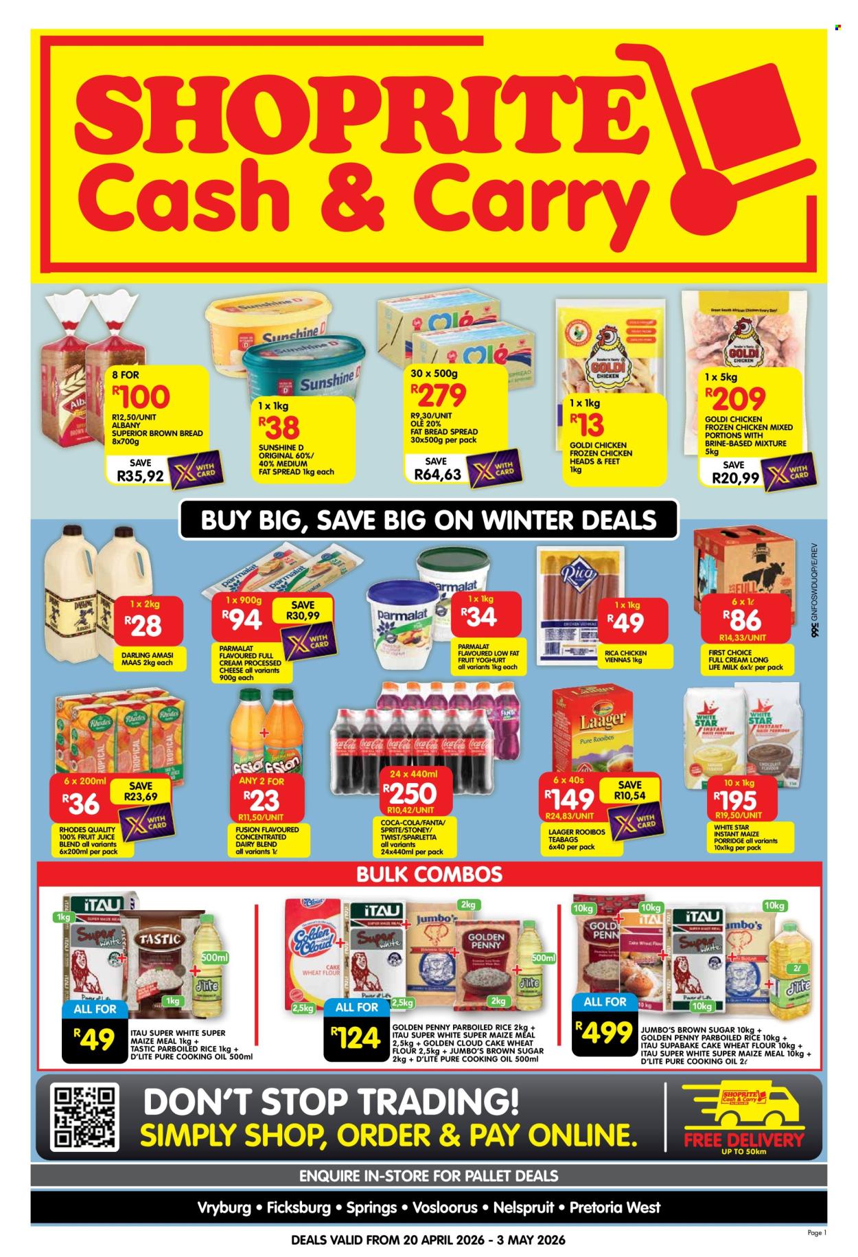 Shoprite specials - 20/04/2026 - 03/05/2026. Page 1