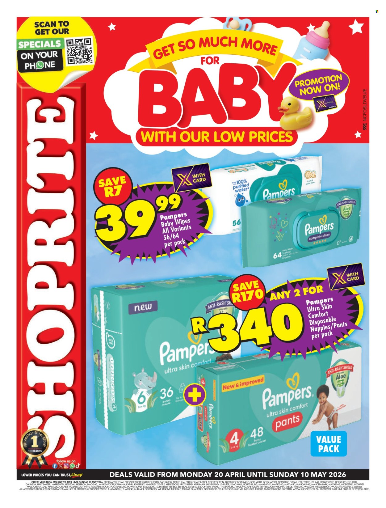Shoprite specials - 20/04/2026 - 10/05/2026. Page 1