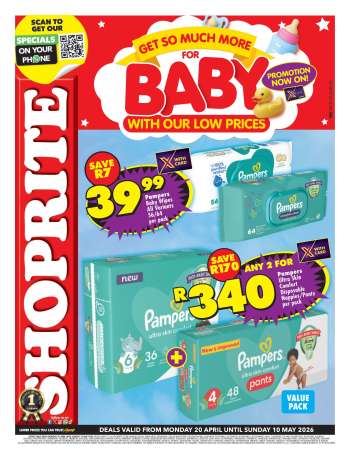 Shoprite catalogue  - 20/04/2026 - 10/05/2026.