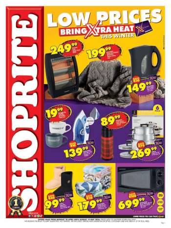 Shoprite catalogue  - 20/04/2026 - 10/05/2026.