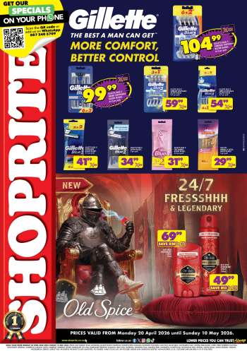 Shoprite catalogue  - 20/04/2026 - 10/05/2026.