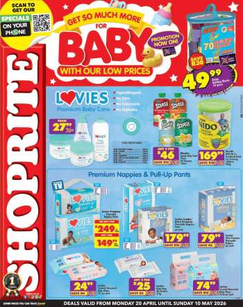 Shoprite catalogue  - 20/04/2026 - 10/05/2026.