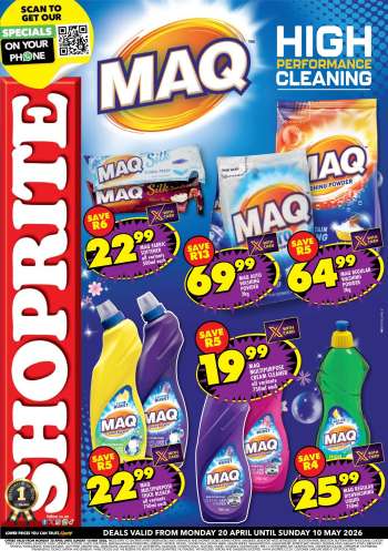Shoprite catalogue  - 20/04/2026 - 10/05/2026.