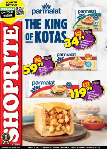 Shoprite catalogue  - 20/04/2026 - 10/05/2026.
