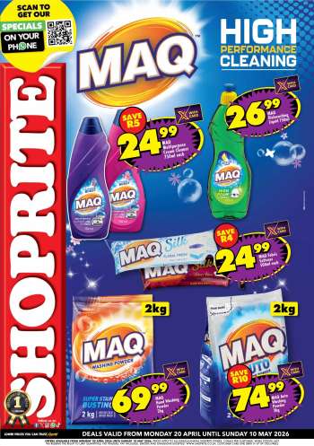 Shoprite catalogue  - 20/04/2026 - 10/05/2026.