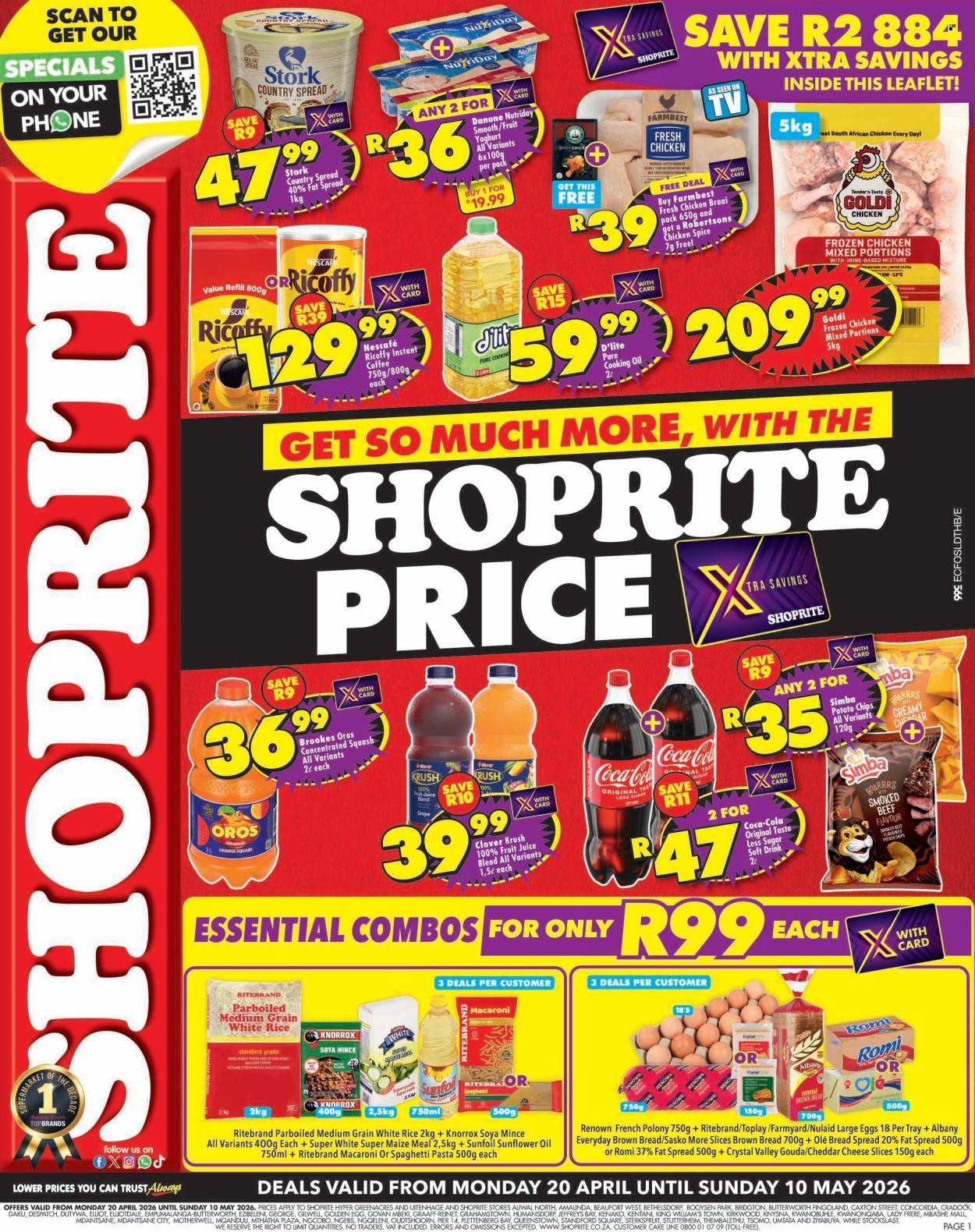 Shoprite specials - 20/04/2026 - 10/05/2026. Page 1