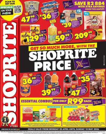 Shoprite catalogue  - 20/04/2026 - 10/05/2026.