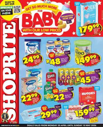 Shoprite catalogue  - 20/04/2026 - 10/05/2026.