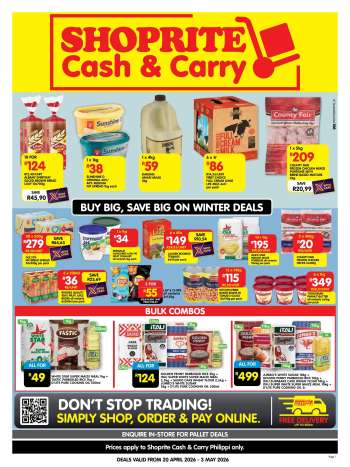 Shoprite catalogue  - 20/04/2026 - 03/05/2026.