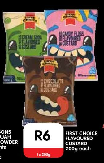 First Choice Flavoured Custard