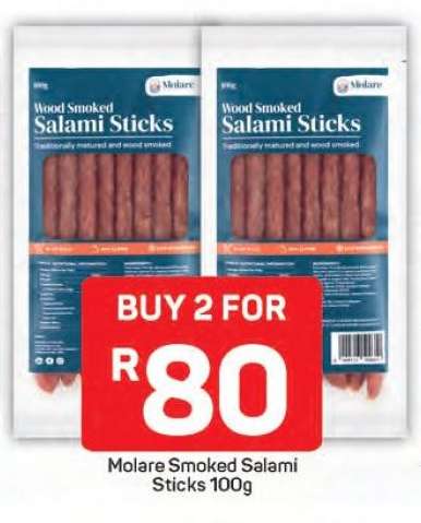 Molare Smoked Salami Sticks 100g