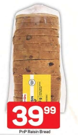 PnP Raisin Bread