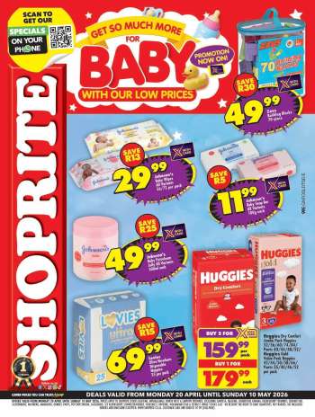 Shoprite catalogue  - 20/04/2026 - 10/05/2026.