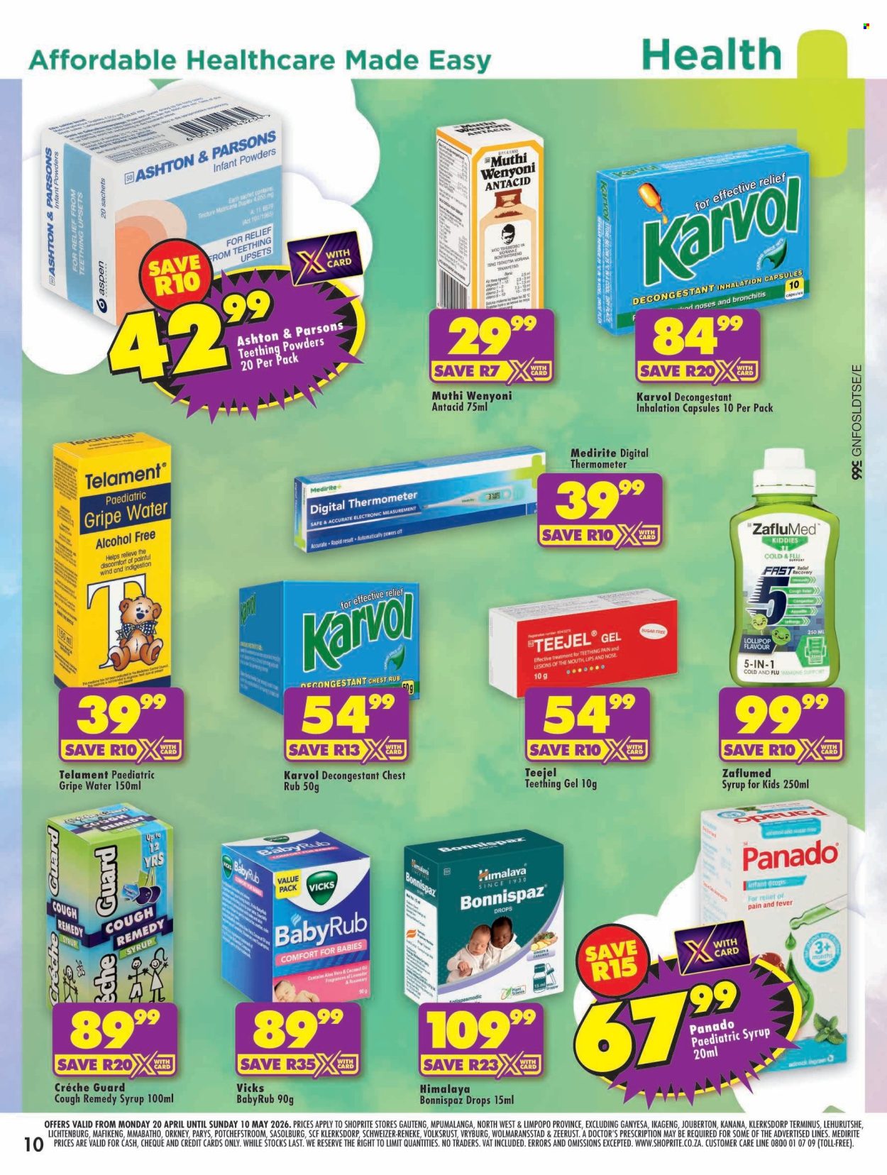 Shoprite specials - 20/04/2026 - 10/05/2026. Page 10