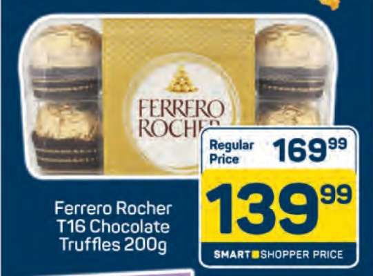 Ferrero Rocher T16 Chocolate Truffles 200g