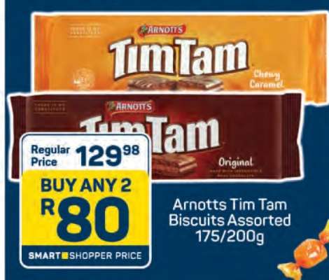 Arnotts Tim Tam Biscuits Assorted 175/200g