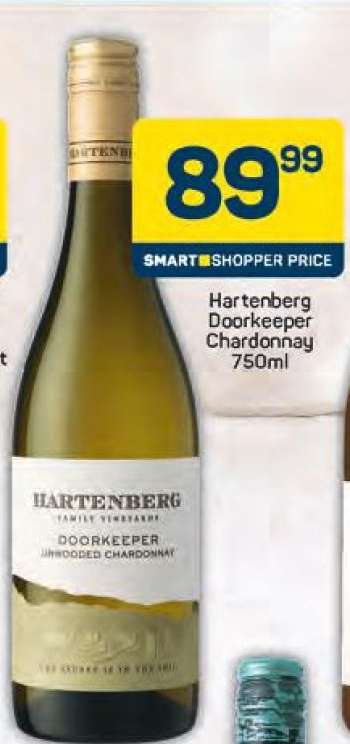 Hartenberg Doorkeeper Chardonnay 750ml