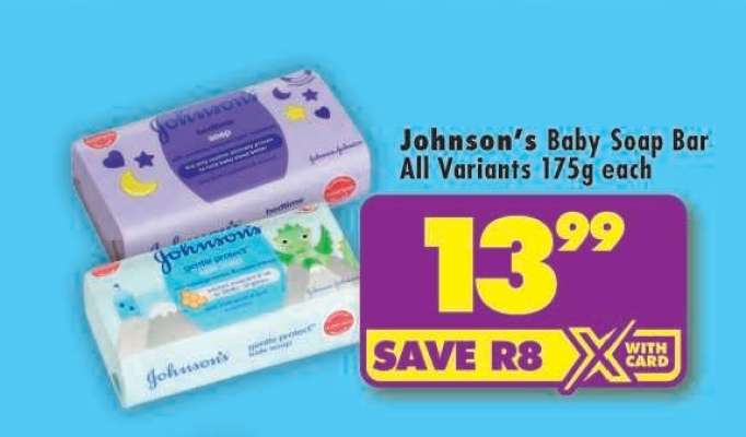 Johnson’s Baby Soap Bar