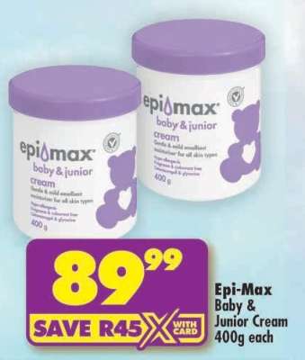 Epi Max Baby & Junior Cream-400g Each