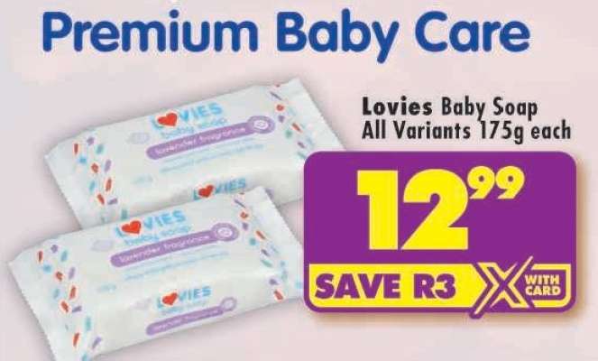 LOVIES BABY SOAP