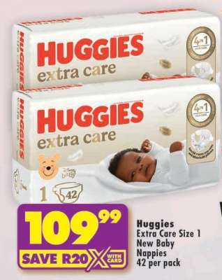 Huggies Extra Care Size 1
