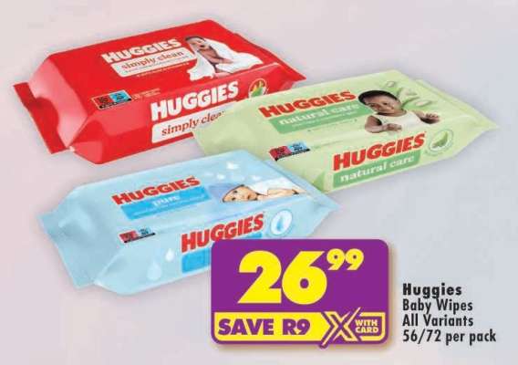 HUGGIES BABY WIPES all variants
