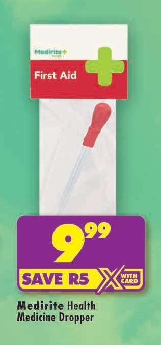 Medirite Health Medicine Dropper