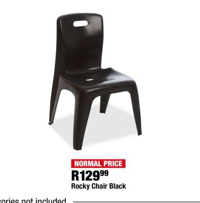 Rocky Chair Black