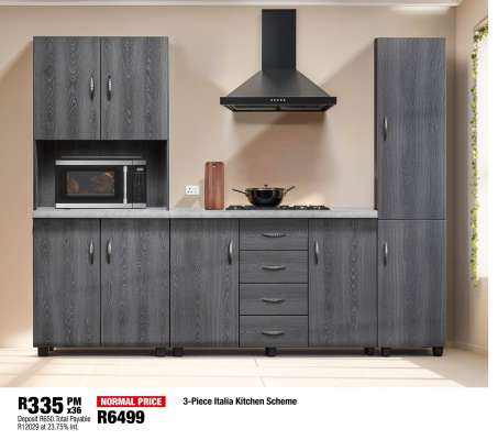 3-Piece Italia Kitchen Scheme