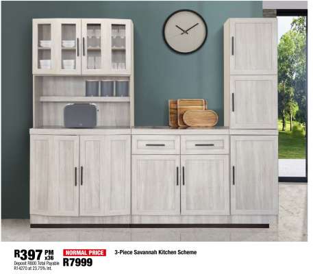3-Piece Savannah Kitchen Scheme