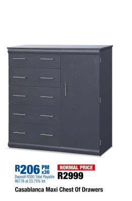 Casablanca Maxi Chest of Drawers