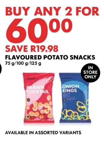 Flavoured Potato Snacks