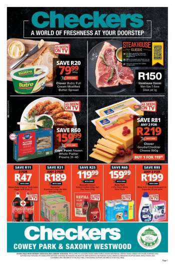 Checkers catalogue  - 19/04/2026 - 10/05/2026.