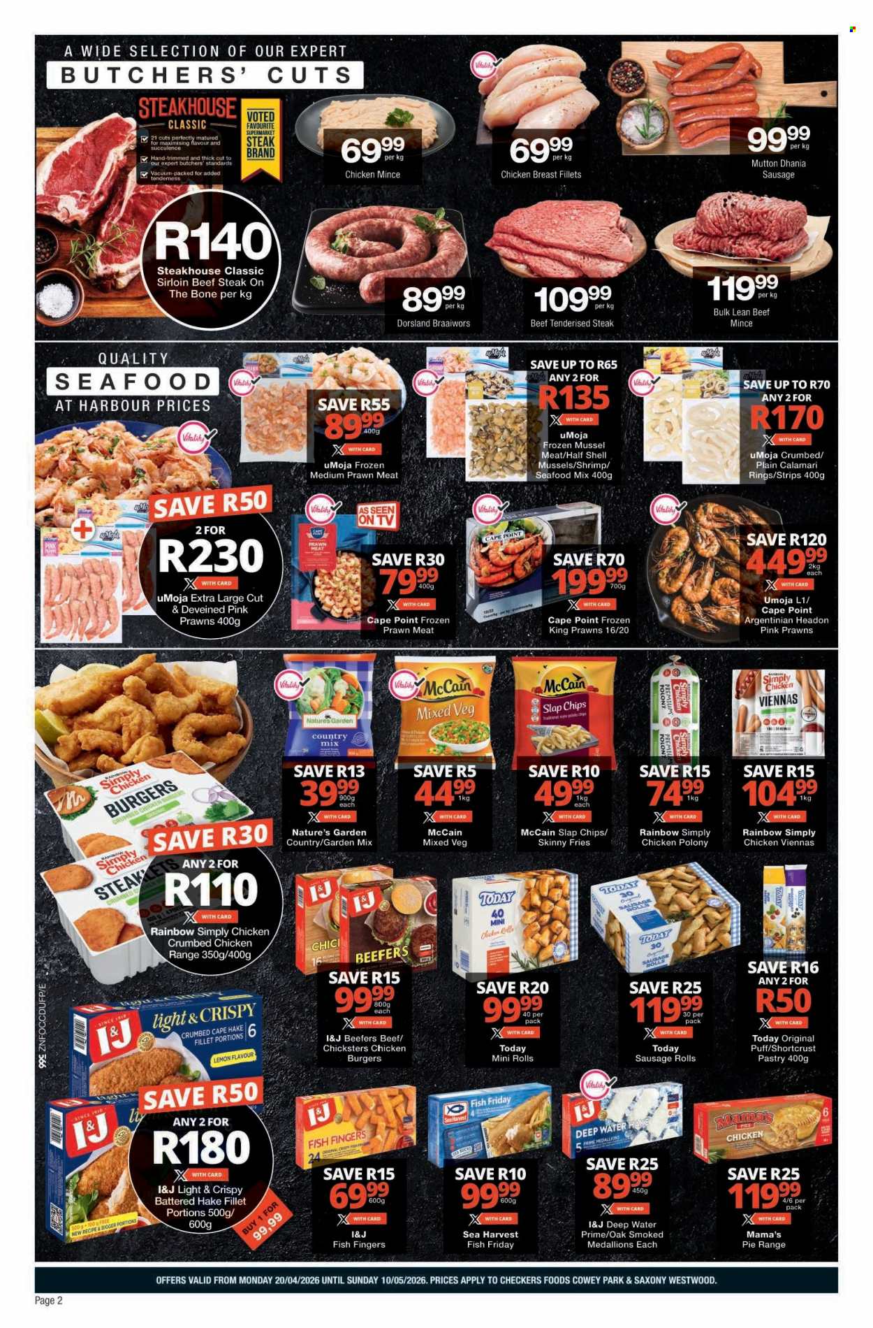 Checkers specials - 20/04/2026 - 10/05/2026. Page 2