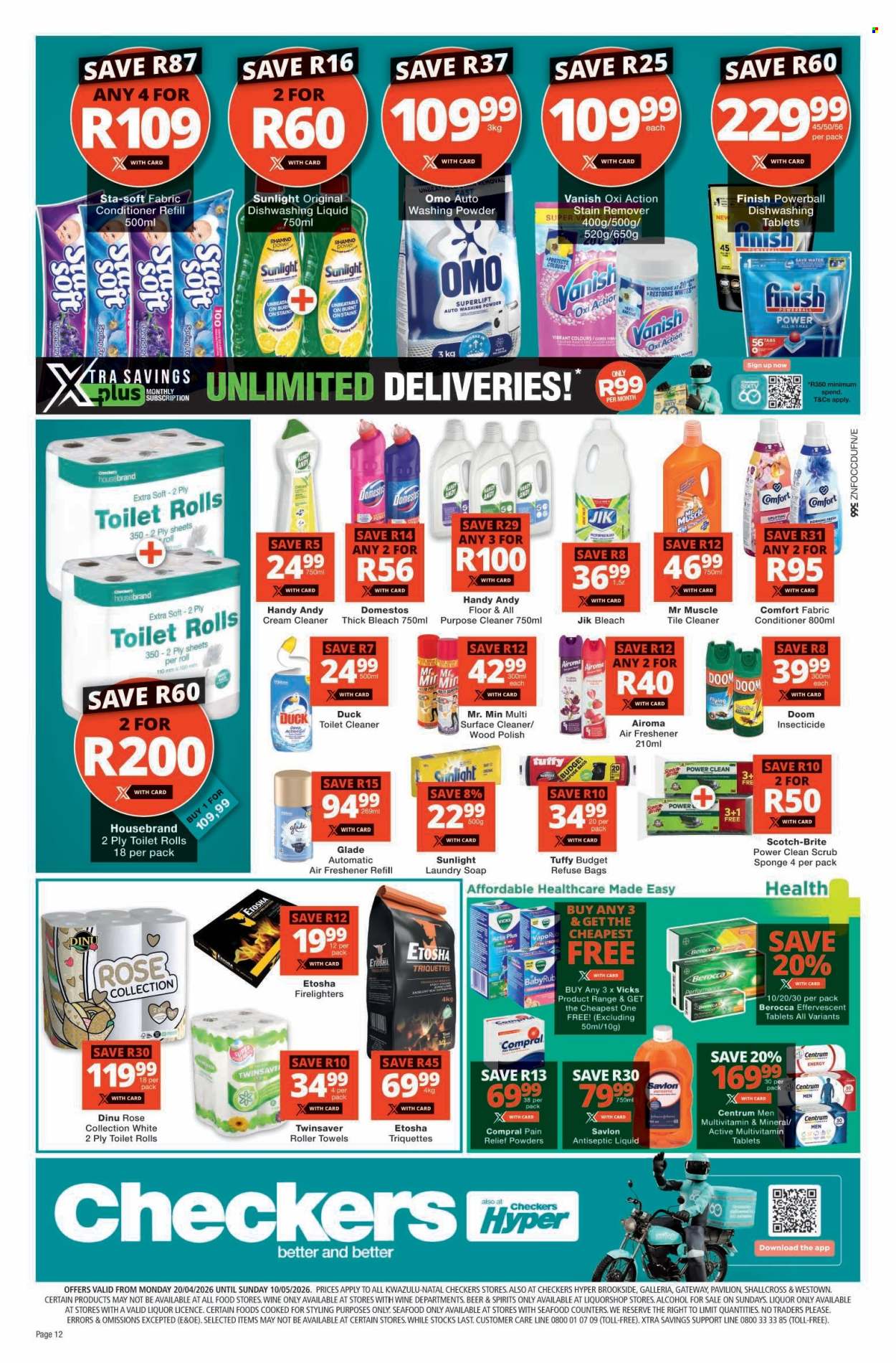 Checkers specials - 19/04/2026 - 10/05/2026. Page 12