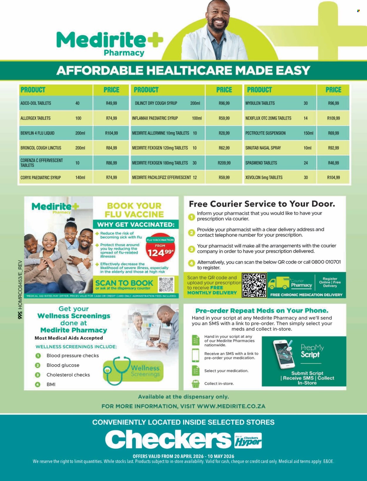 Checkers specials - 19/04/2026 - 10/05/2026. Page 4