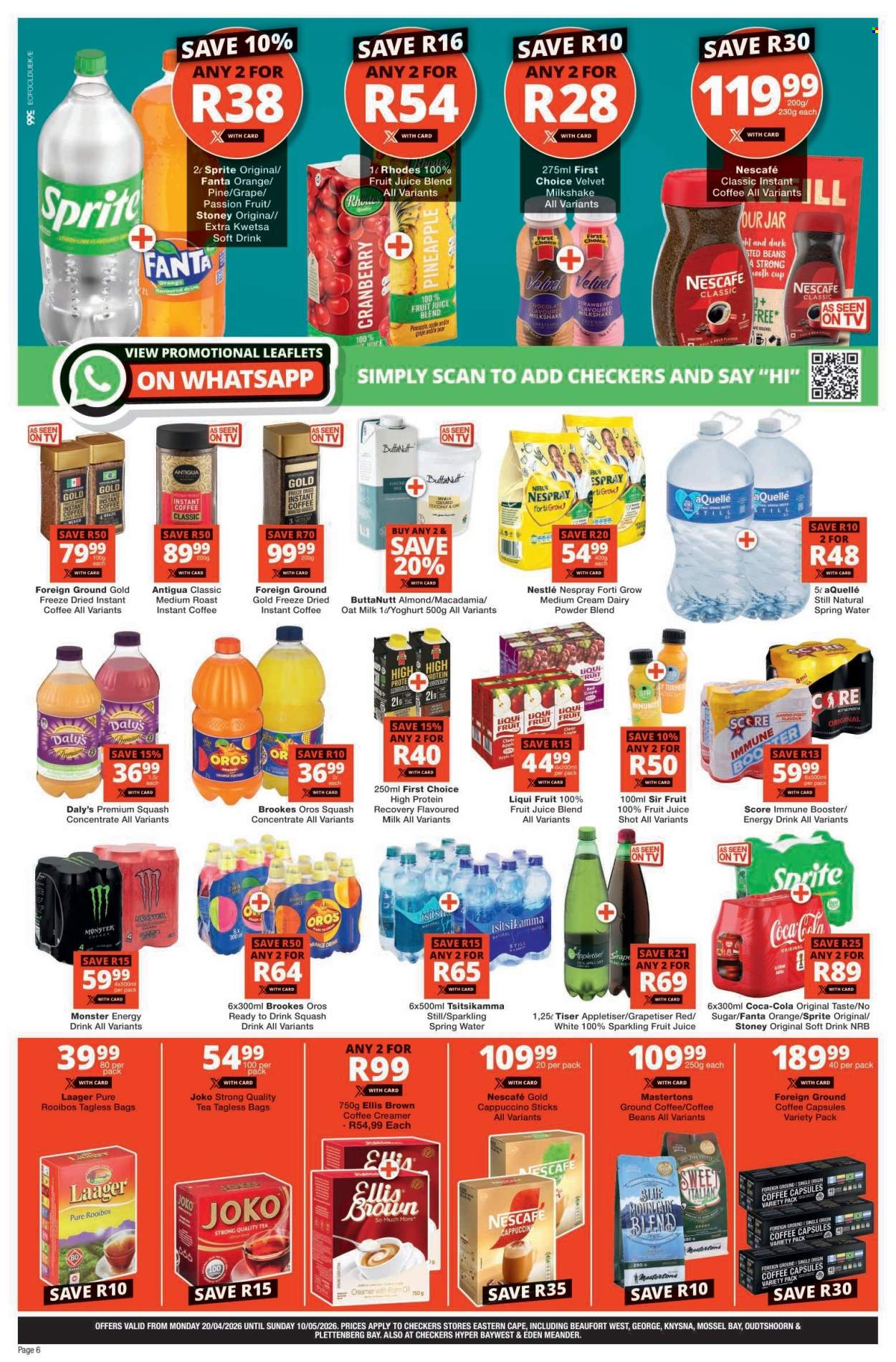 Checkers specials - 19/04/2026 - 10/05/2026. Page 6