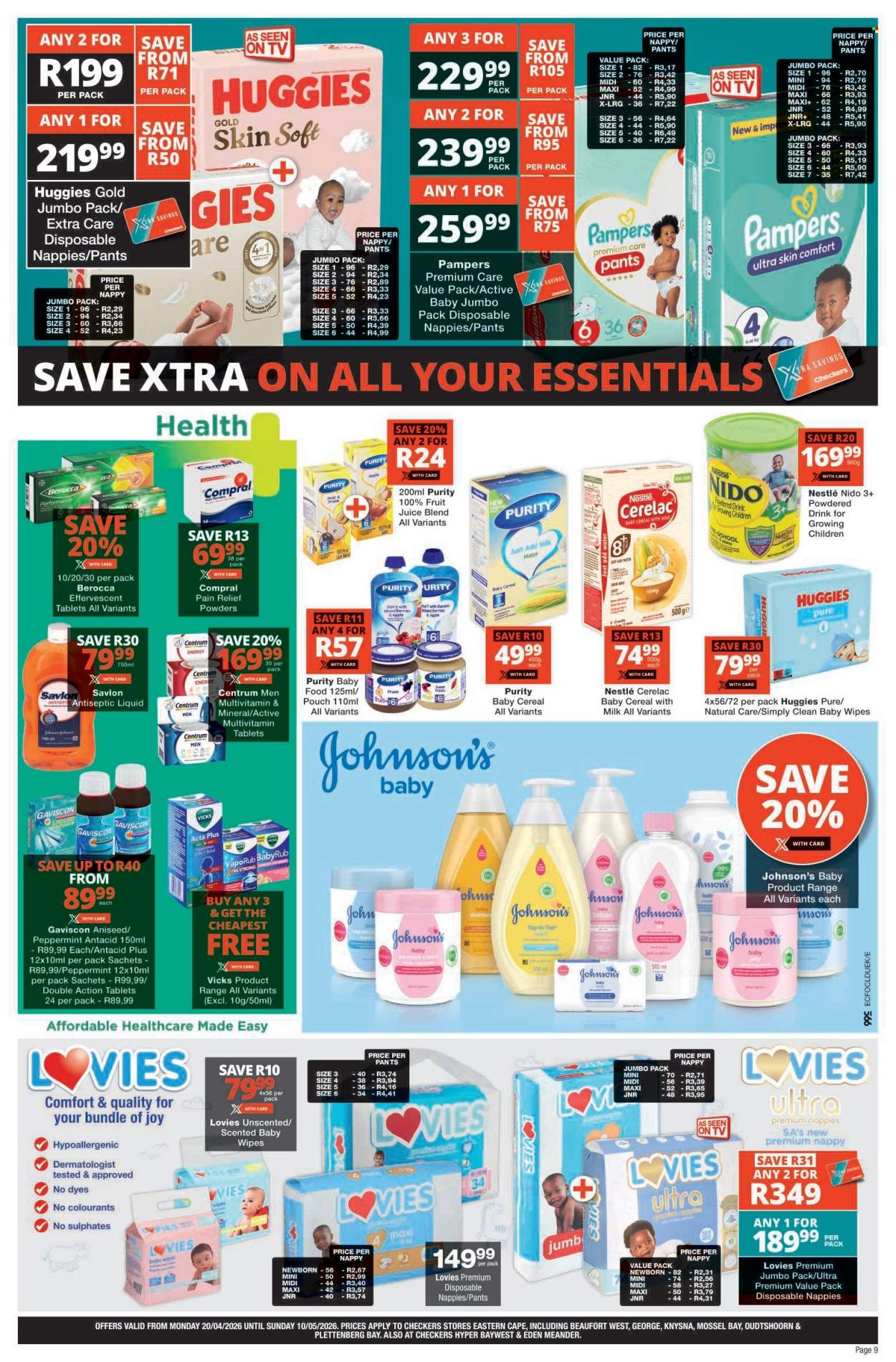 Checkers specials - 19/04/2026 - 10/05/2026. Page 9